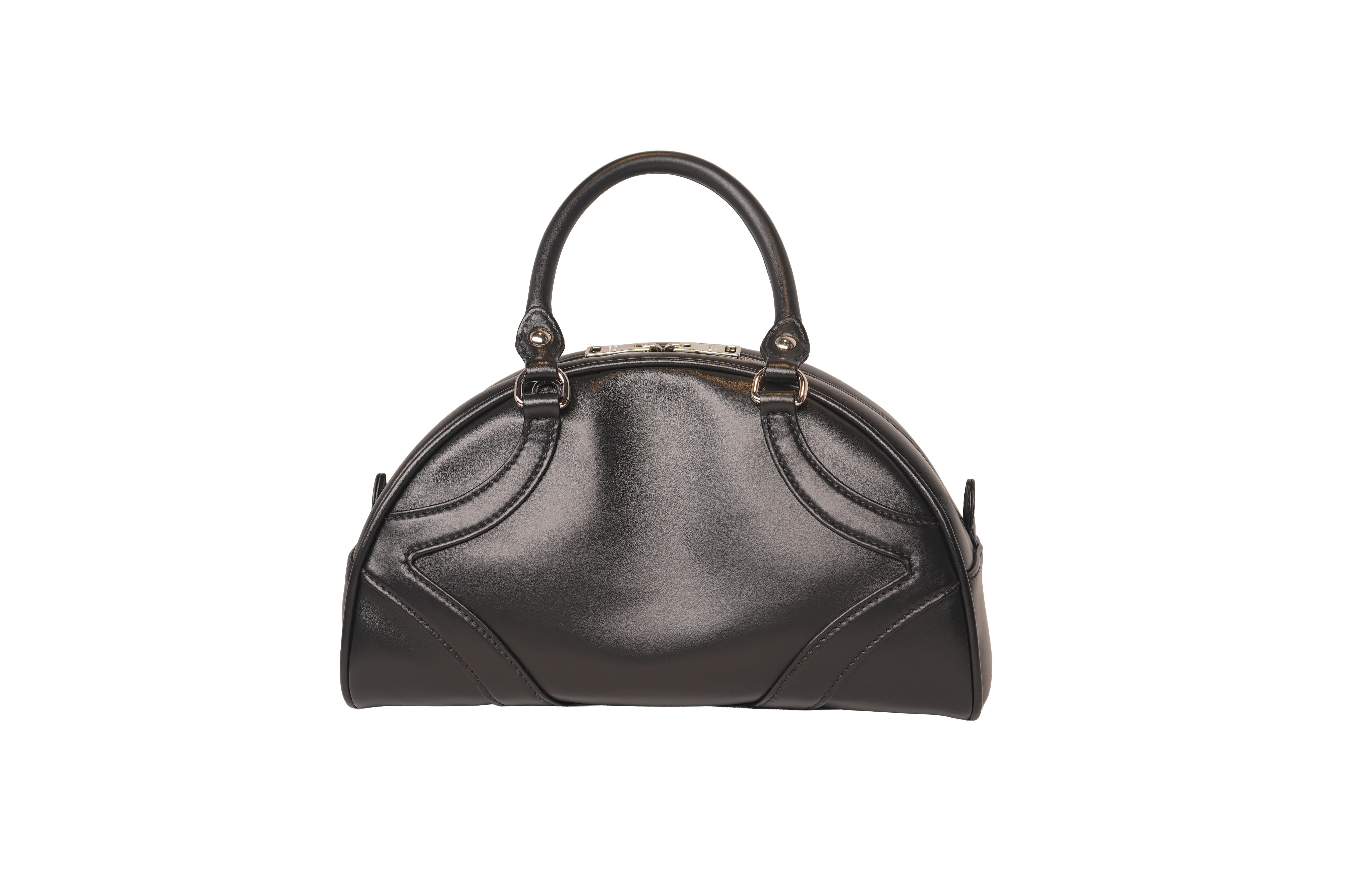 Prada Leather Bowling Bag