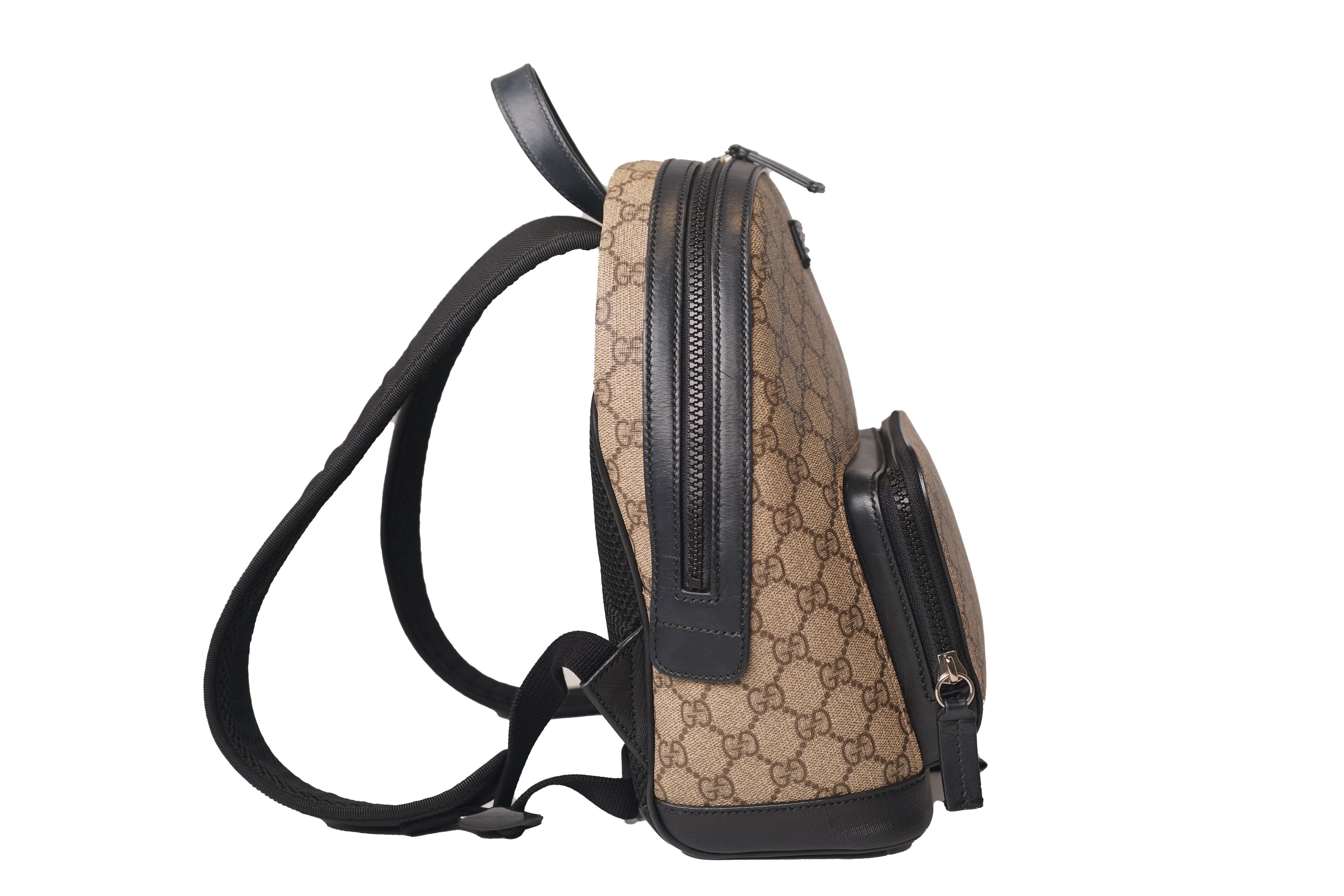 Gucci - GG Supreme Monogram Small Backpack