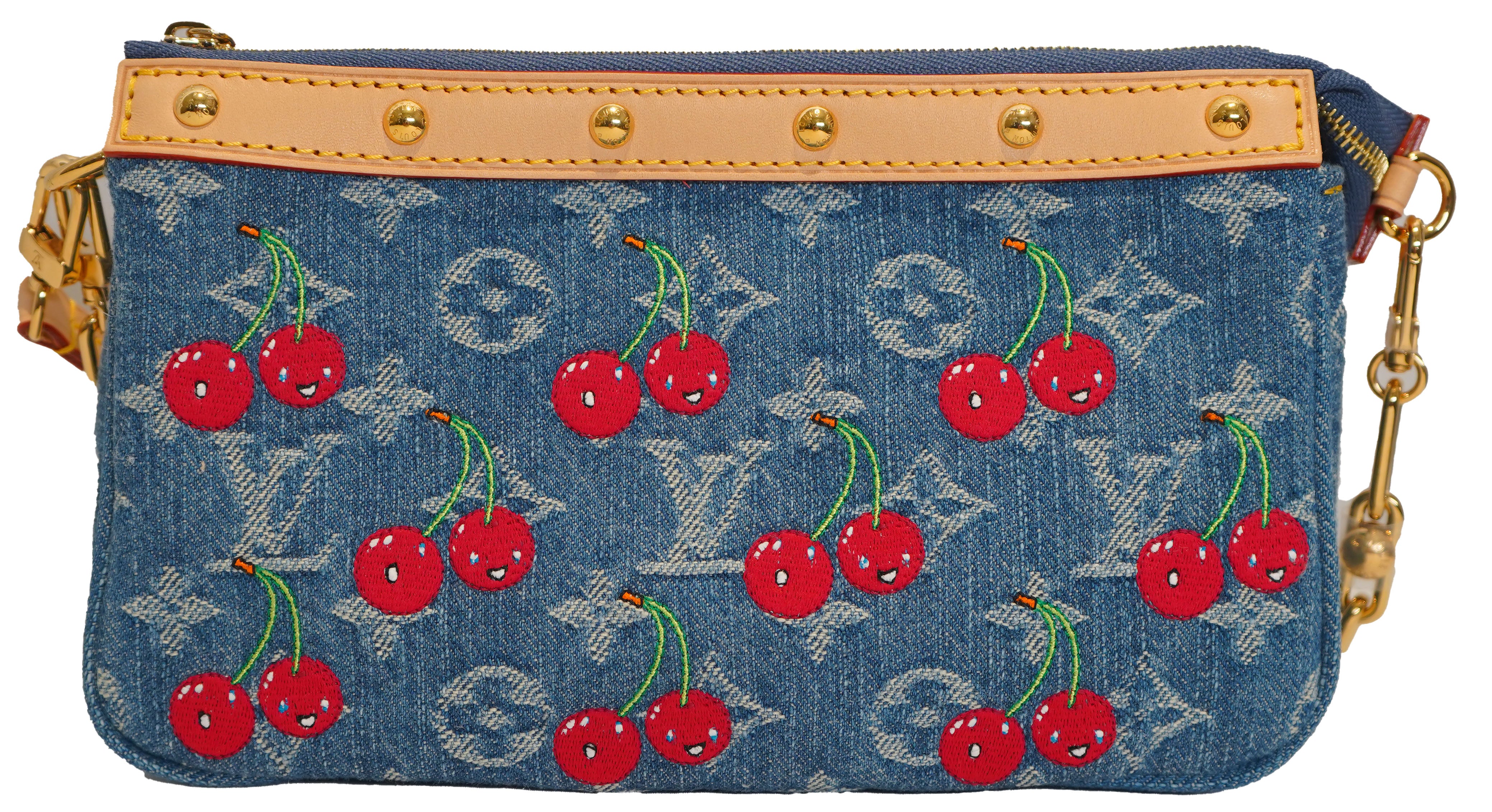 Louis Vuitton Murakami Denim Pochette