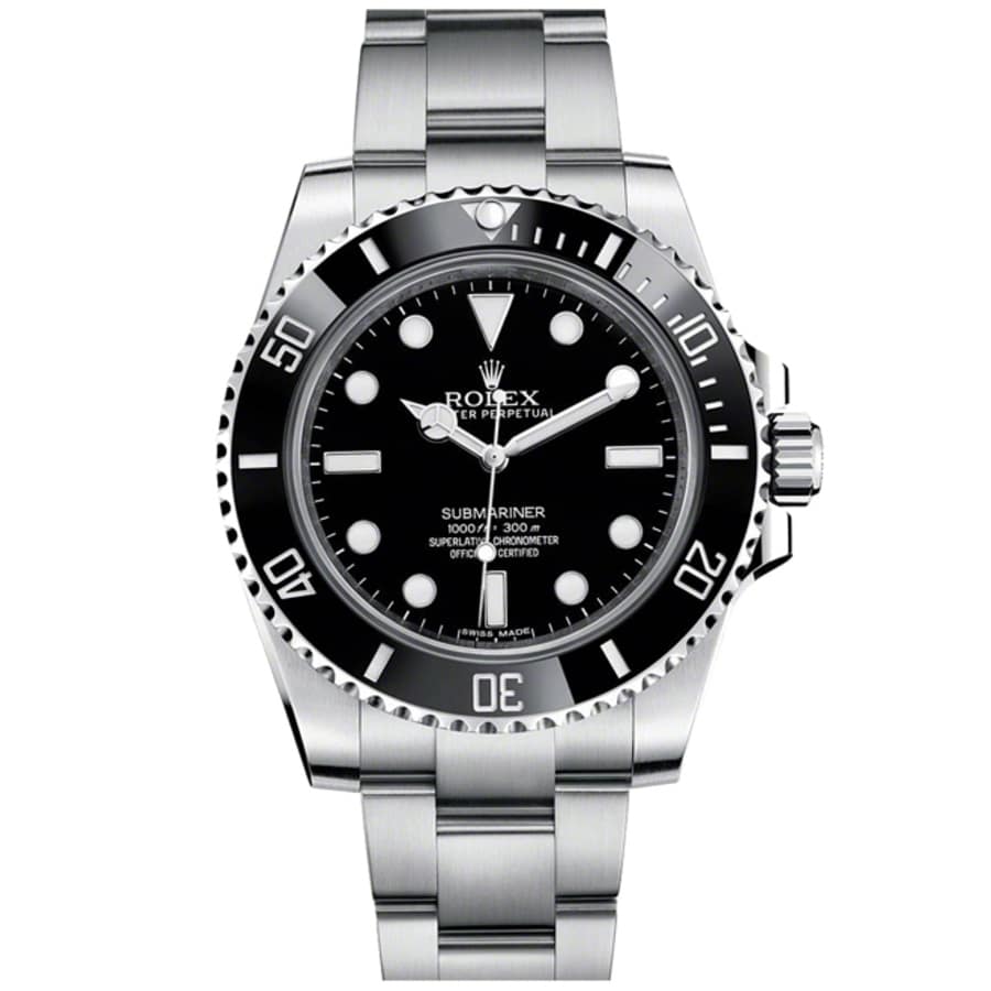 Rolex Submariner 114060 Stainless Steel with Black Dial Watch