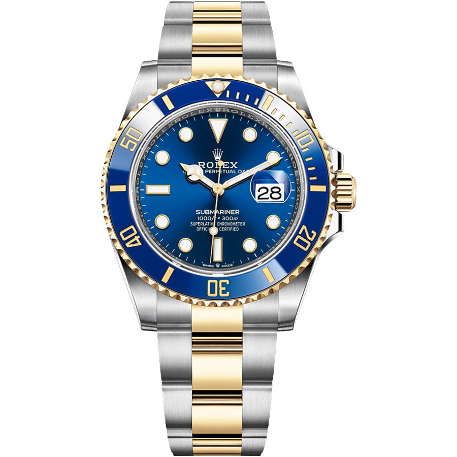 Rolex Submariner 126613LB-0002 Stainless Steel Yellow Gold with Blue Dial Watch