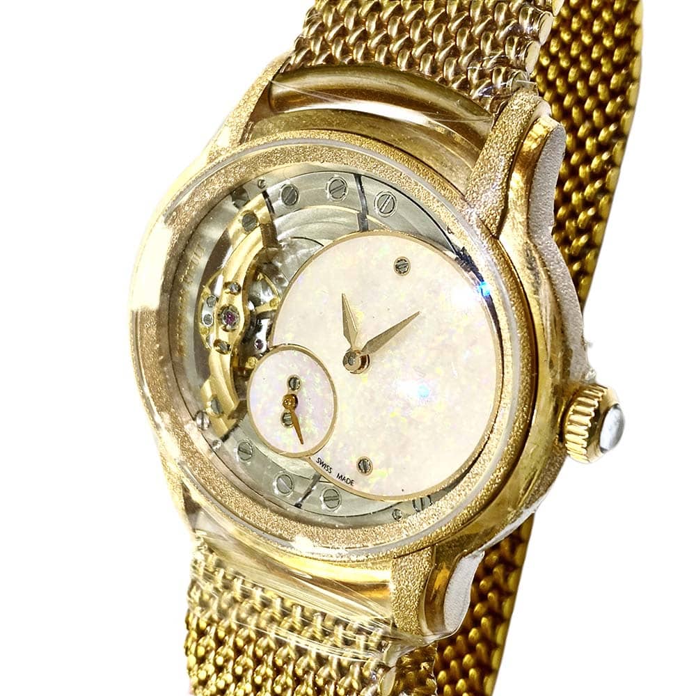 AP Millenary Frosted Gold Opal Dial 77244OR.GG.1272OR.01 Rose Gold Watch