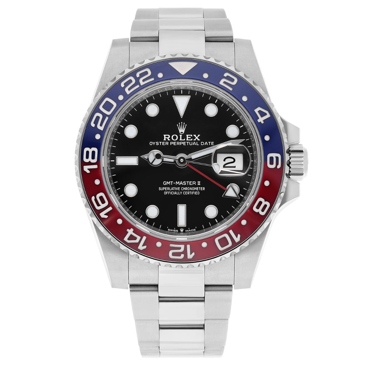 Rolex GMT-Master II 126710BLRO "PEPSI" Oyster Bracelet