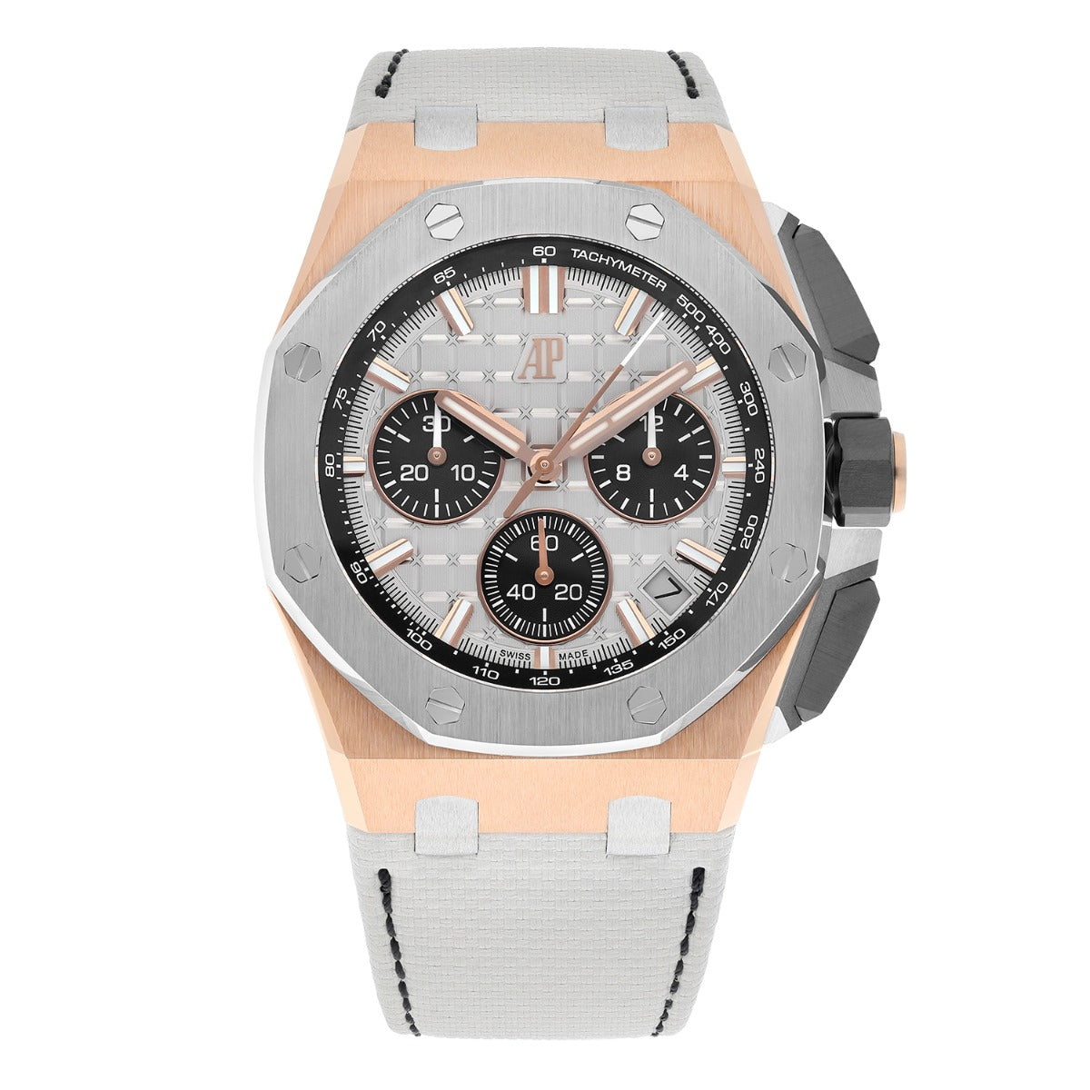 AP Royal Oak 43mm 18K Rose Gold Titanium Watch