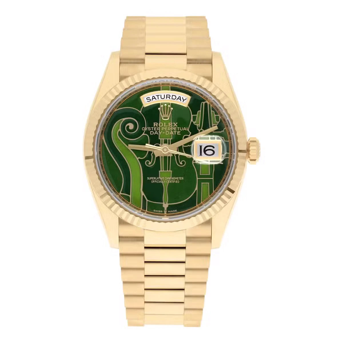 Rolex Day-Date 36 Gold President 128238