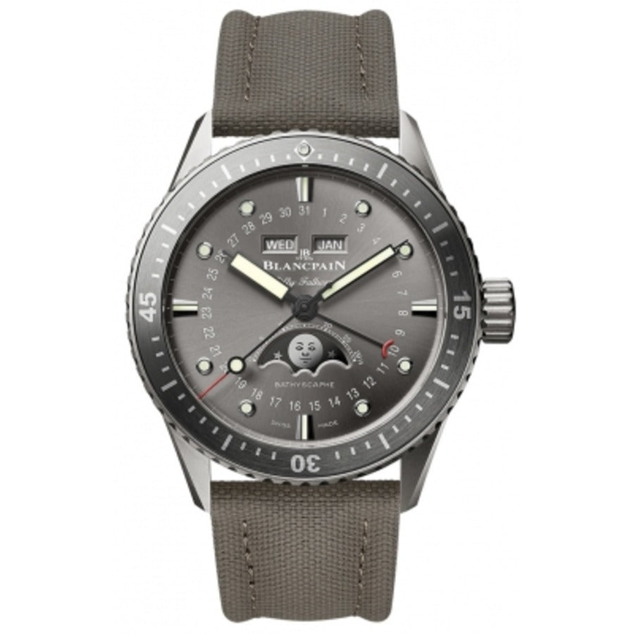 Blancpain Fifty Fathoms 5054-1210-G52A Grey Fabric Strap And Grey Dial Watch 2024
