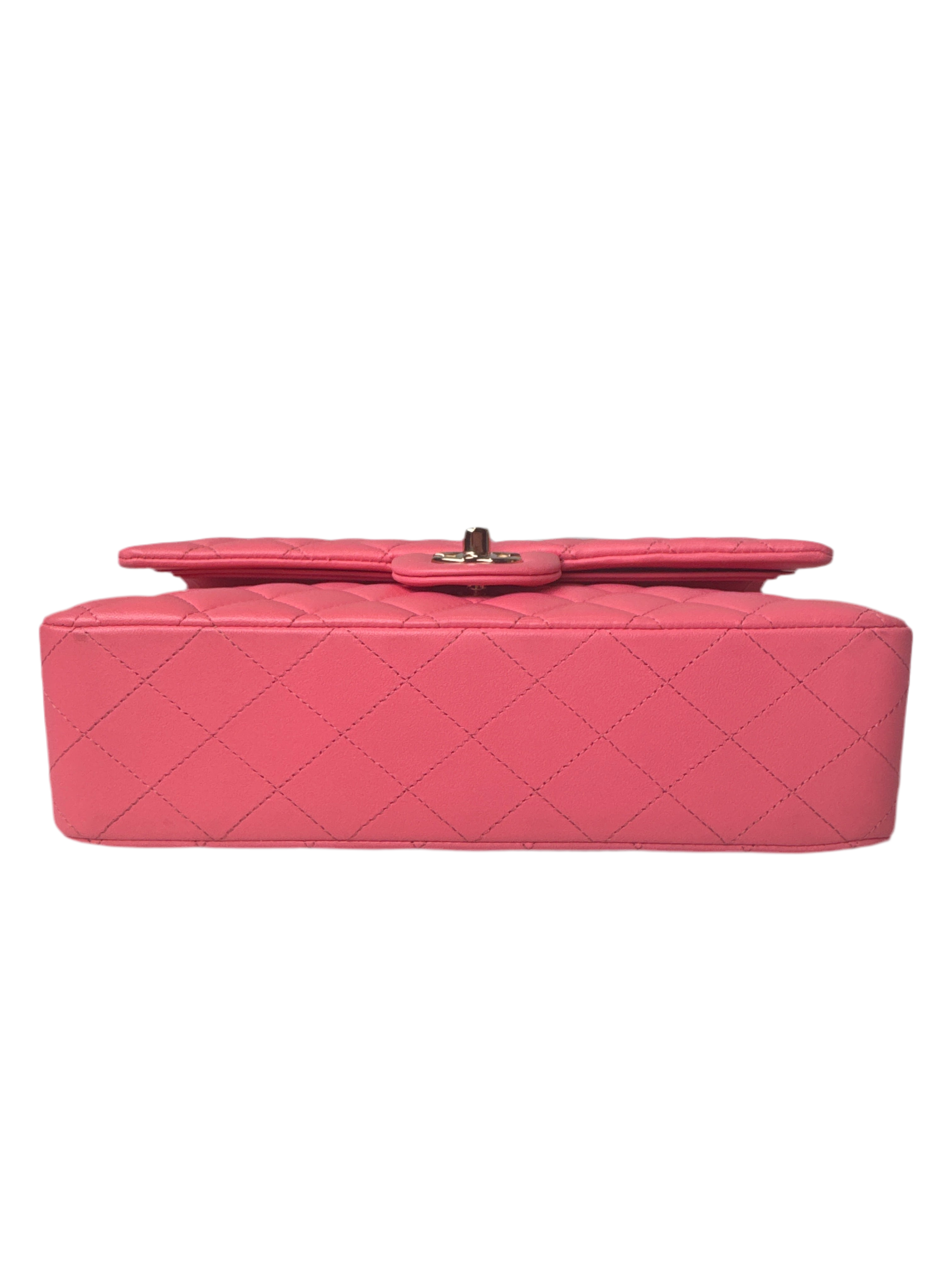 Chanel - Double Flap Medium Hot Pink (Pre-Owned)