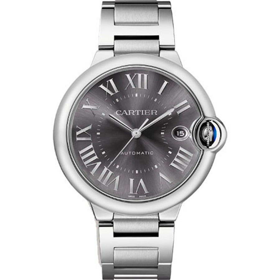 Cartier Ballon Bleu SS Grey Dial WSBB0060