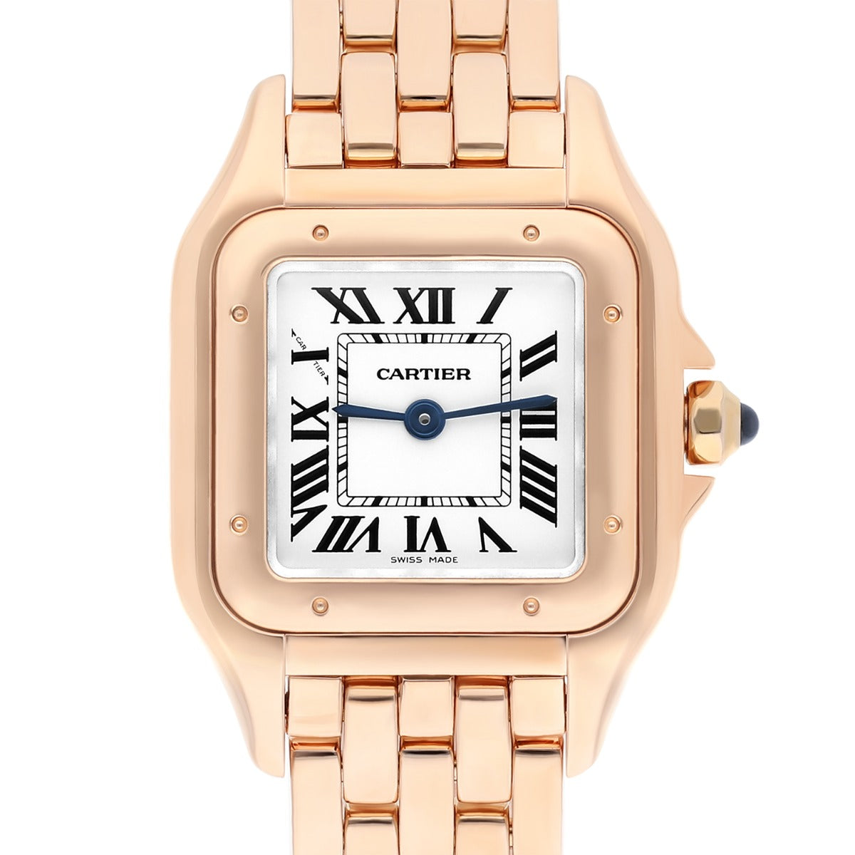 Cartier Panthere Small WGPN0006 18K Rose Gold Ladies Watch Box & Papers