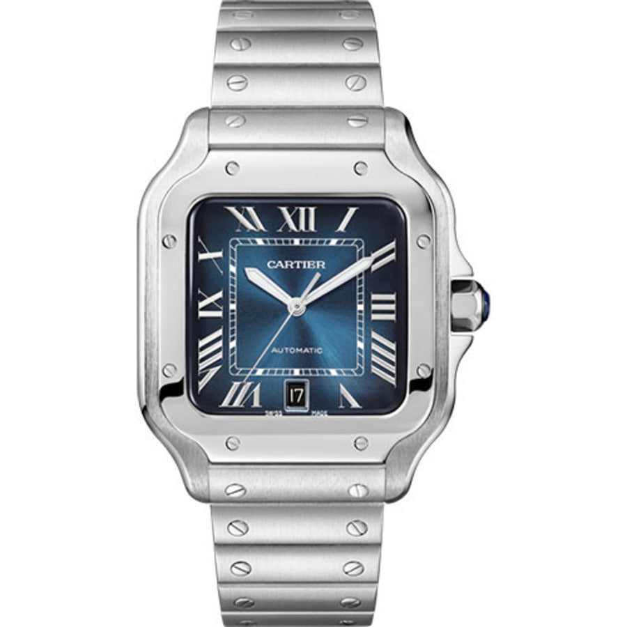 Cartier Santos Blue Dial WSSA0030