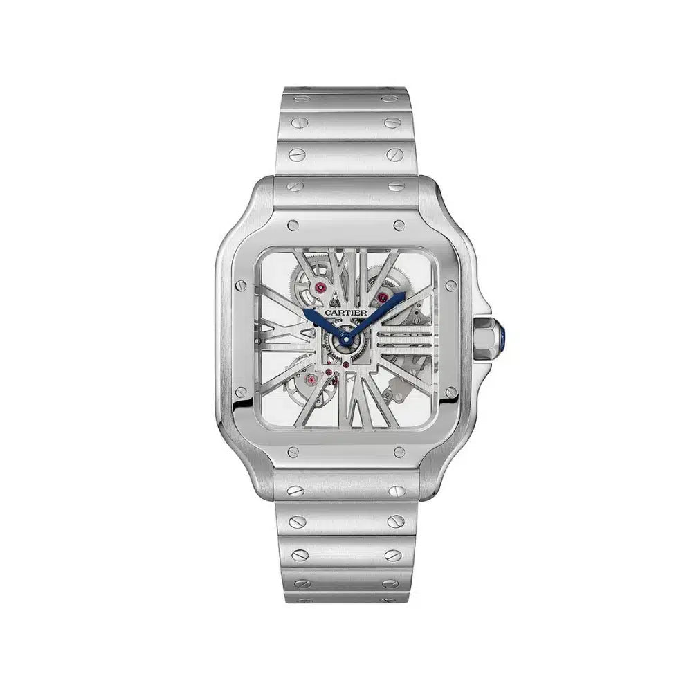 Cartier Santos De Cartier Skeleton WHSA0015