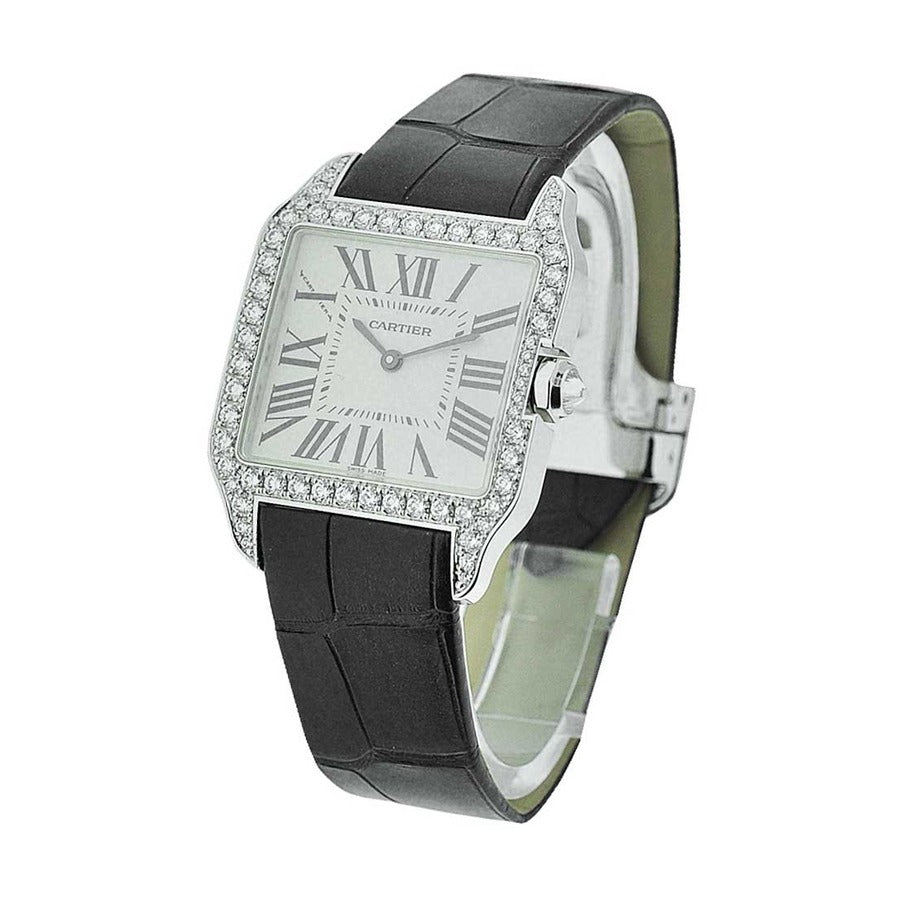 Cartier Santos Dumont Black WH100251