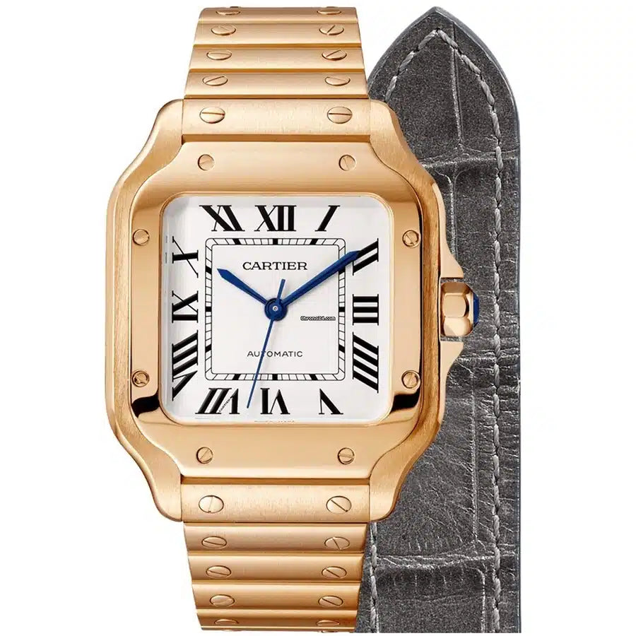 Cartier Santos Rose Gold WGSA0031