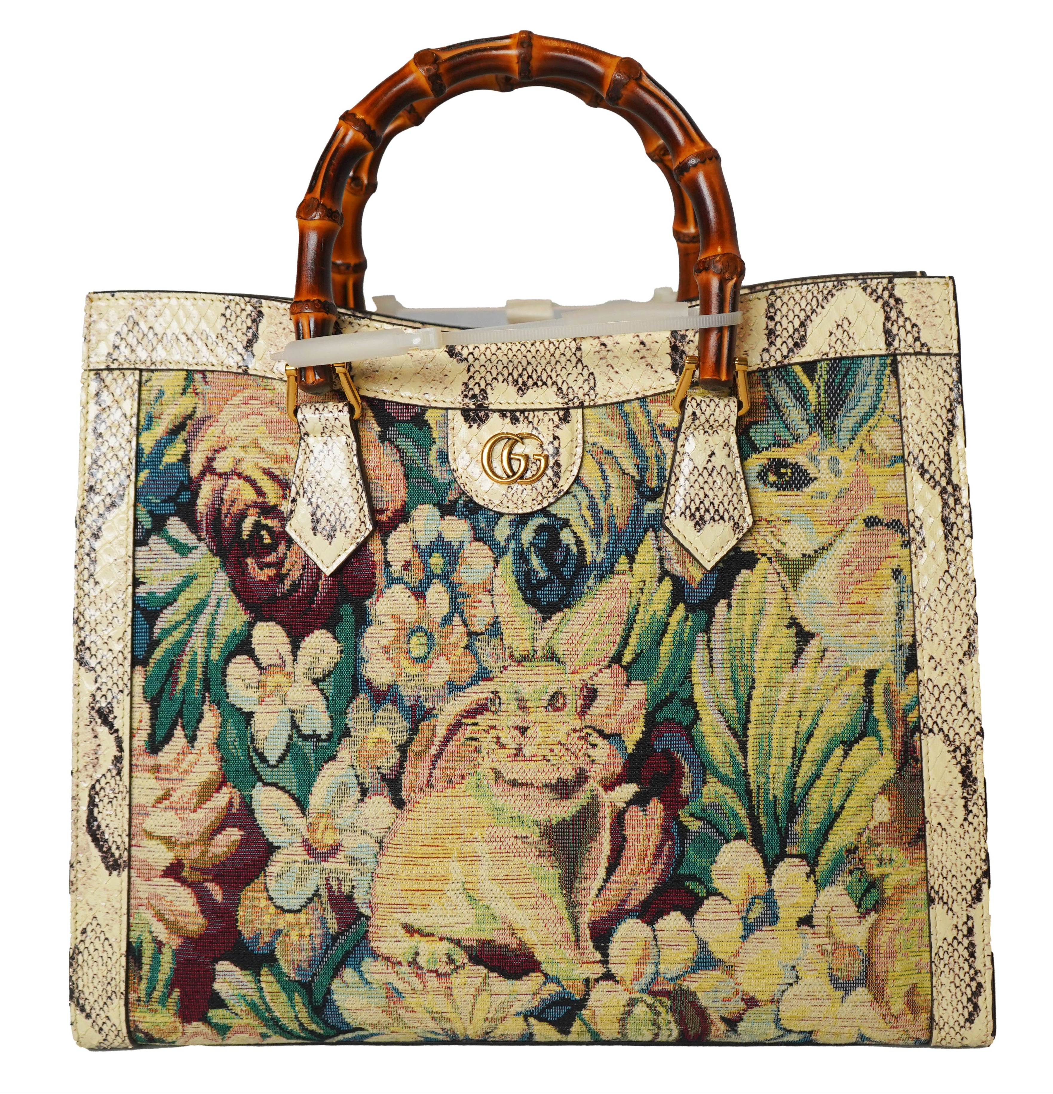 Gucci - Diana Python Medium Tote