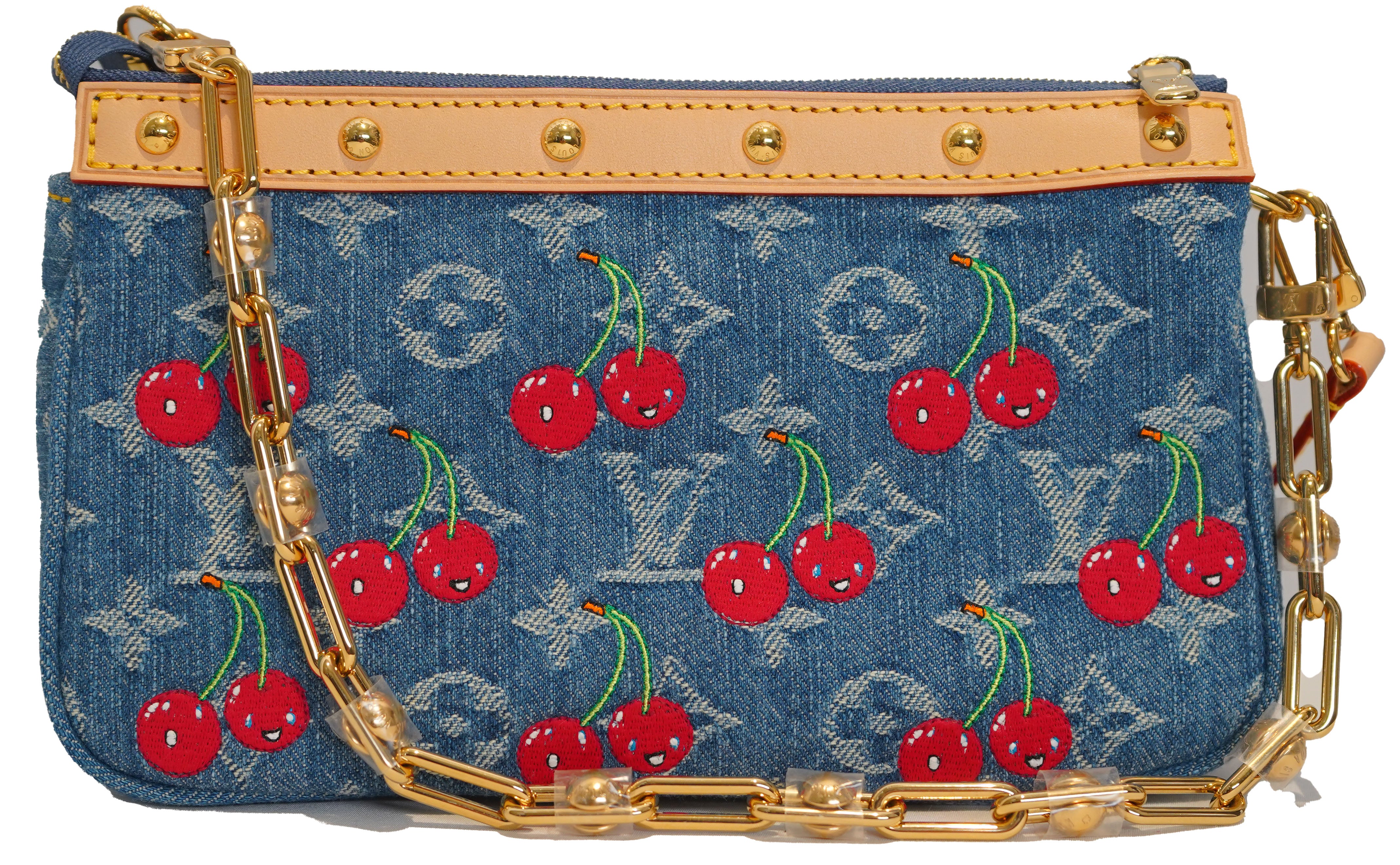 Louis Vuitton Murakami Denim Pochette