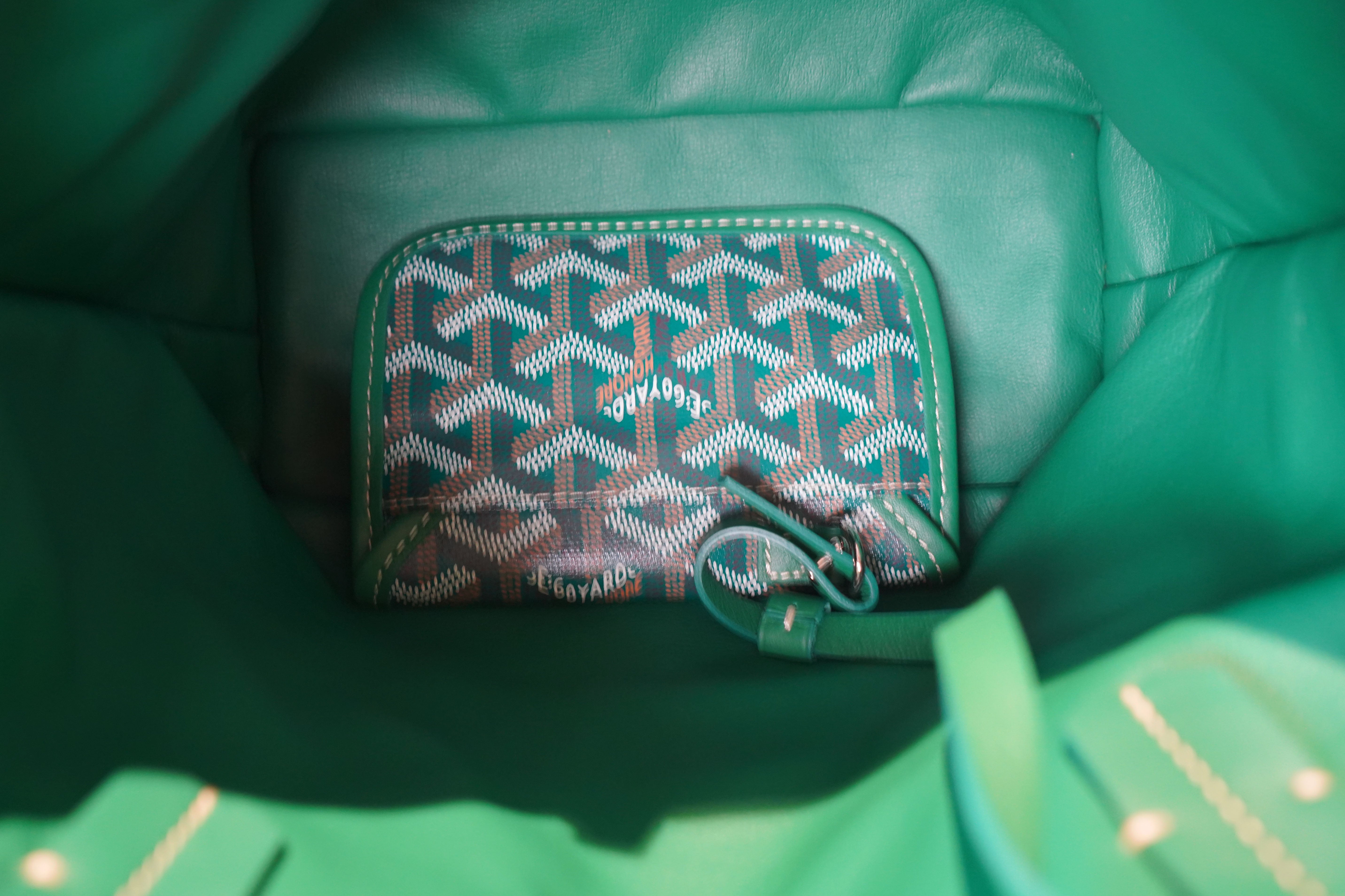 Goyard Mini Anjou Green