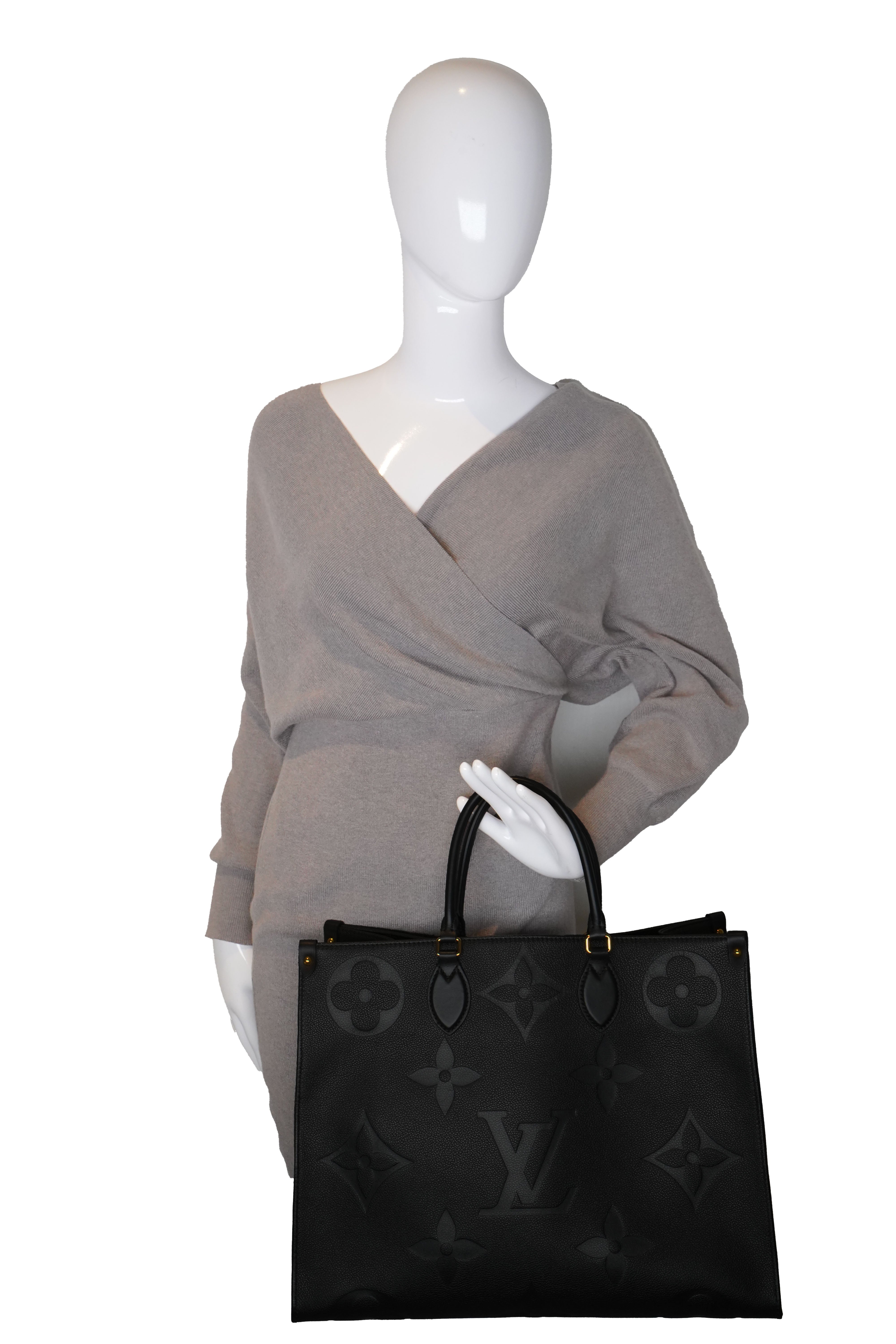 Louis Vuitton OntheGo GM Empreinte Black