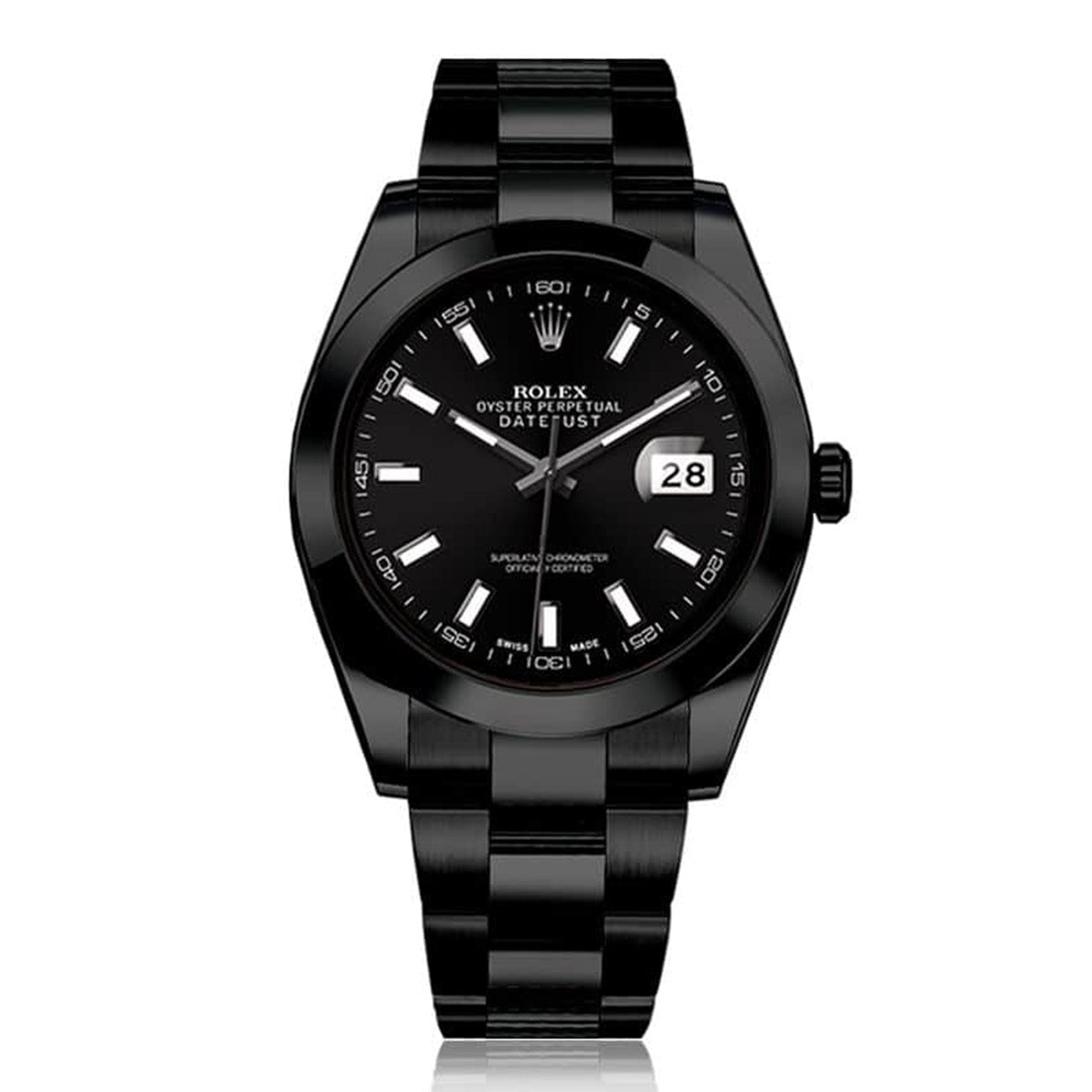 Rolex 41mm Datejust II Black PVD 126300