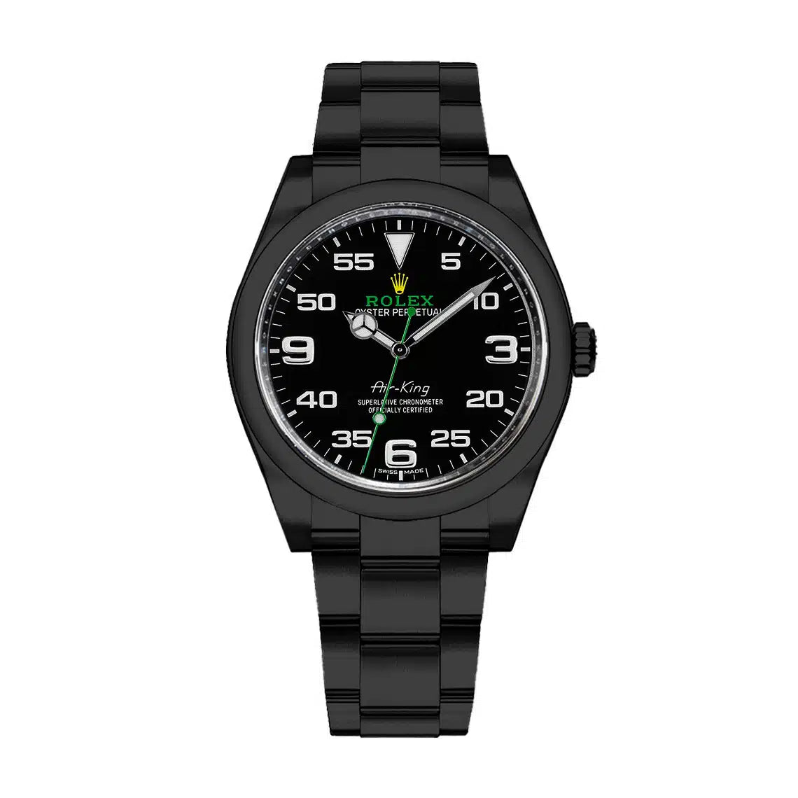 Rolex Air King Black PVD:DLC 116900