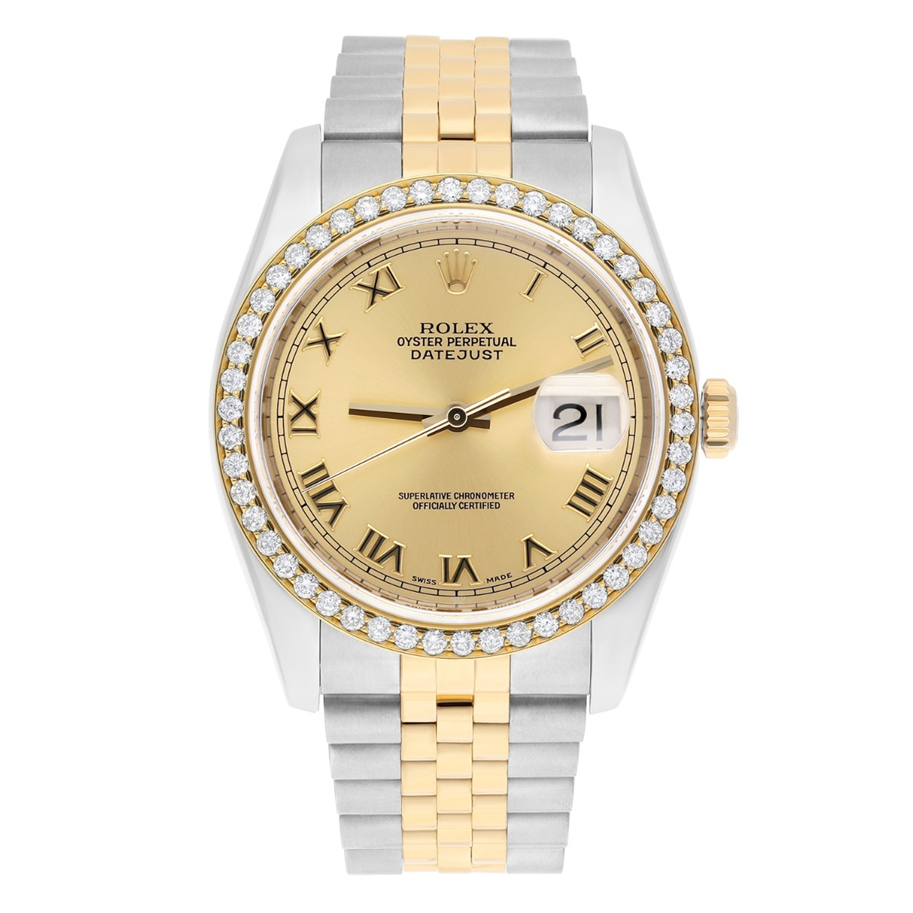 Rolex Datejust 36 Gold &amp; Steel 116233