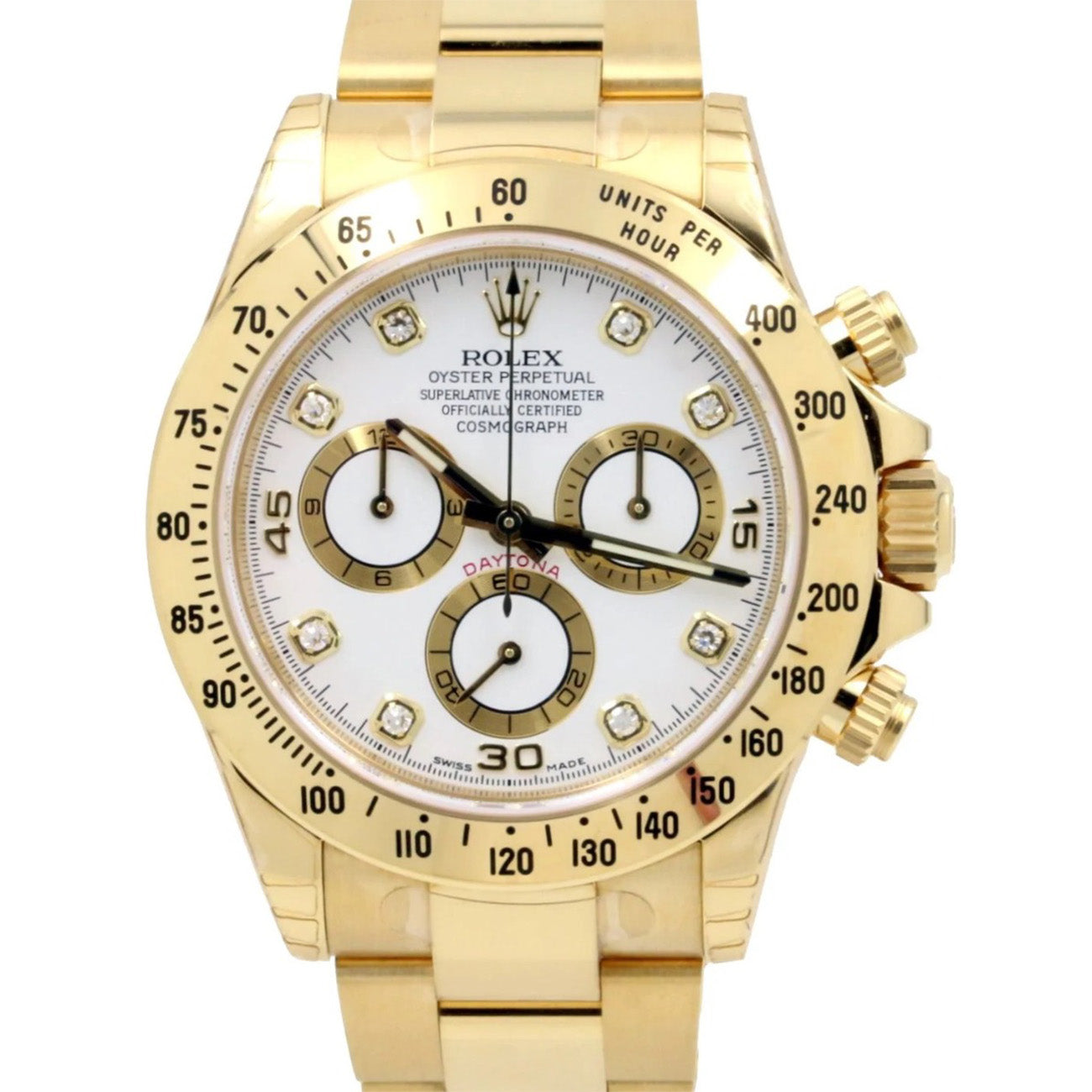 Rolex Daytona White Dial 116528