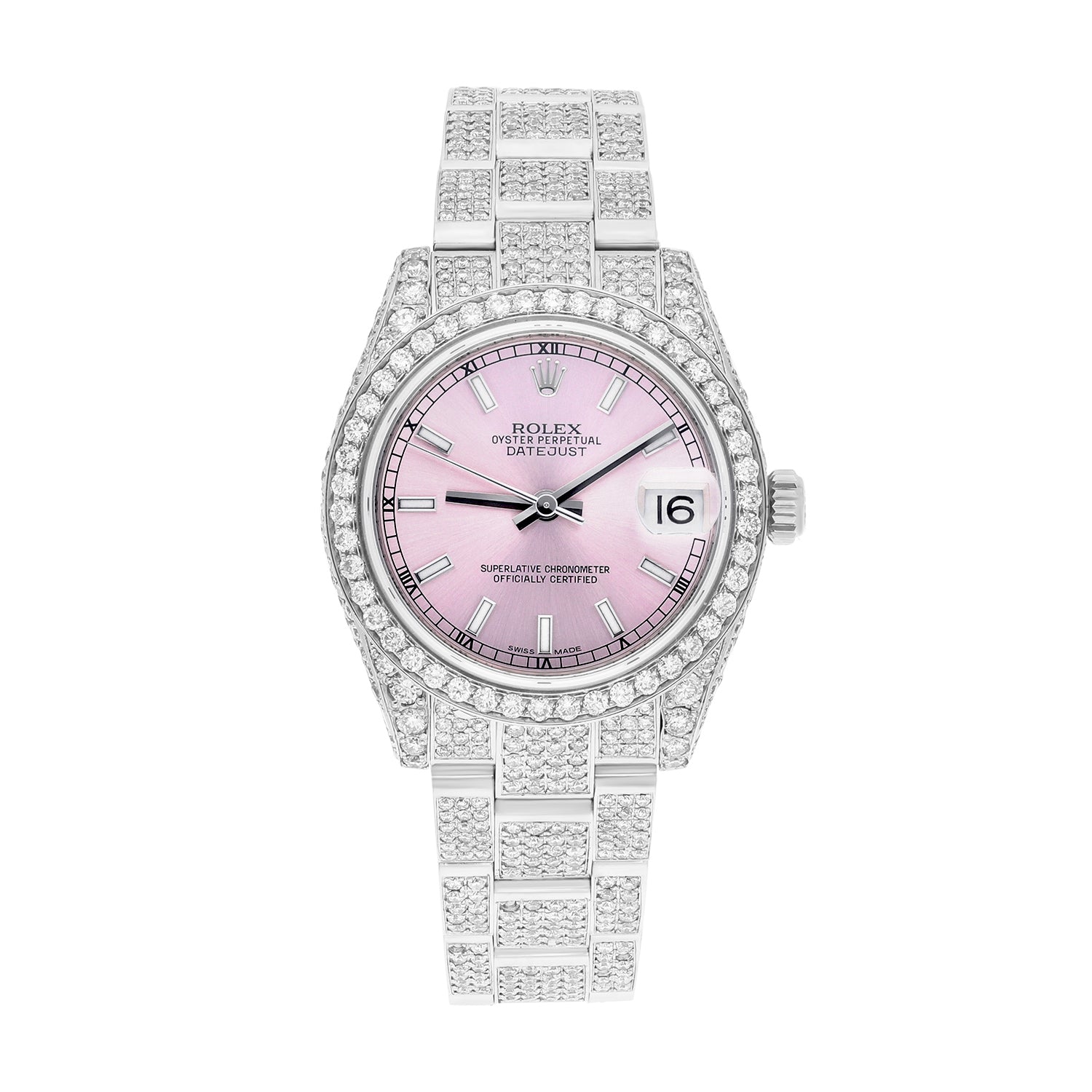Rolex Lady-Datejust Iced out 178240_1
