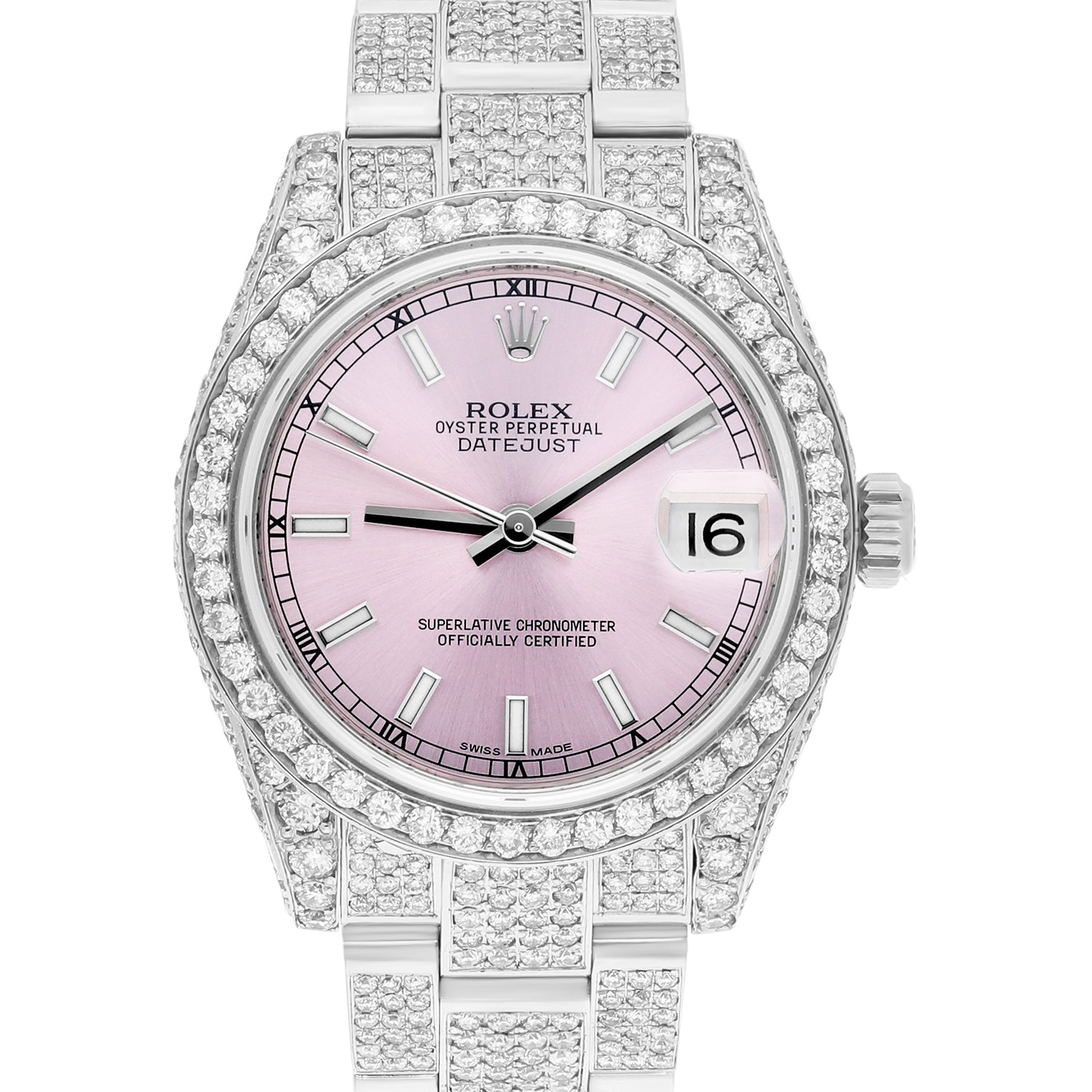Rolex Lady-Datejust Iced out 178240_2