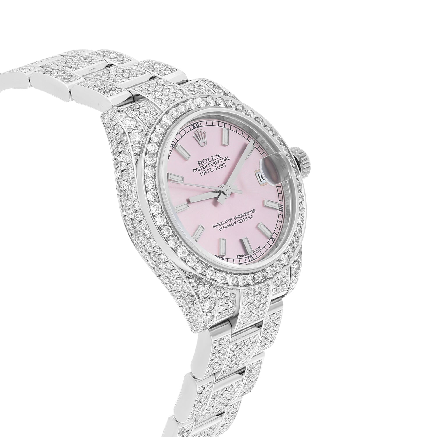 Rolex Lady-Datejust Iced out 178240_5