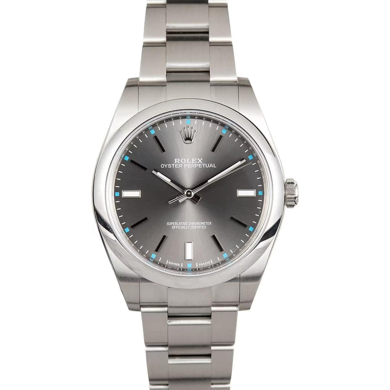 Rolex Oyster Perpetual 114300 Grey Dial