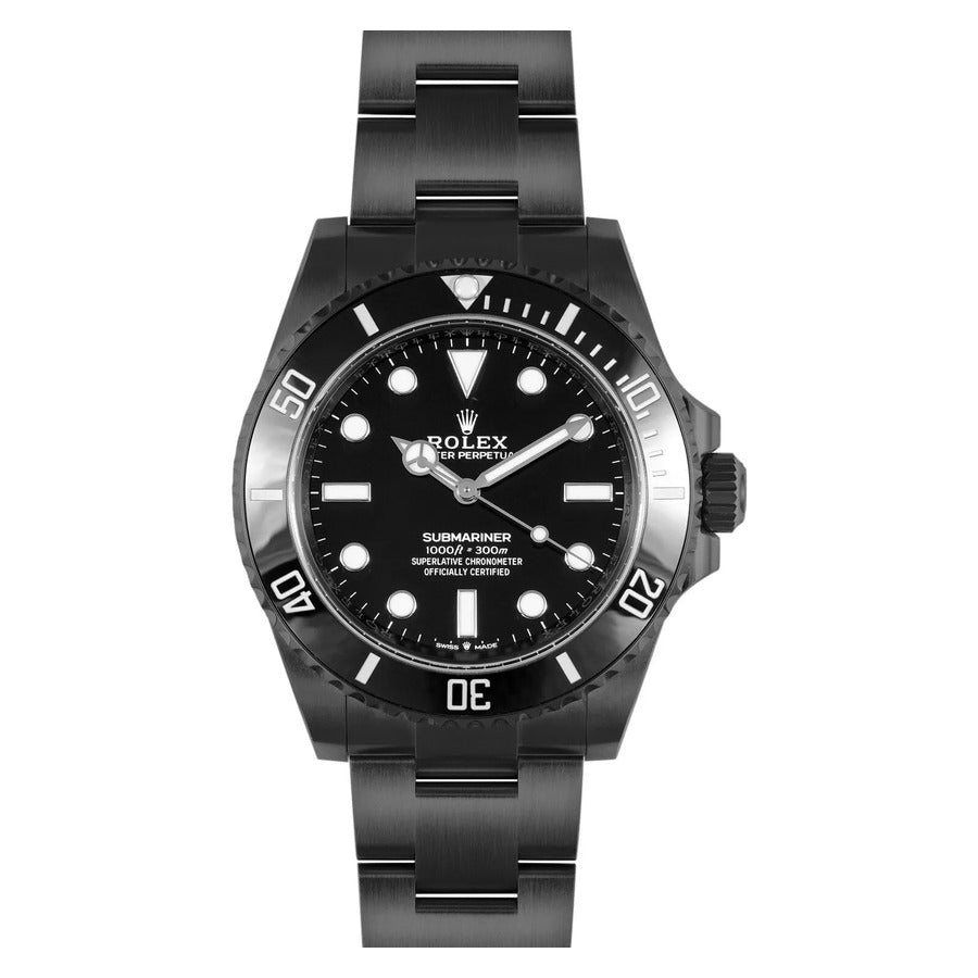 Rolex Submariner Black PVD:DLC SS 124060