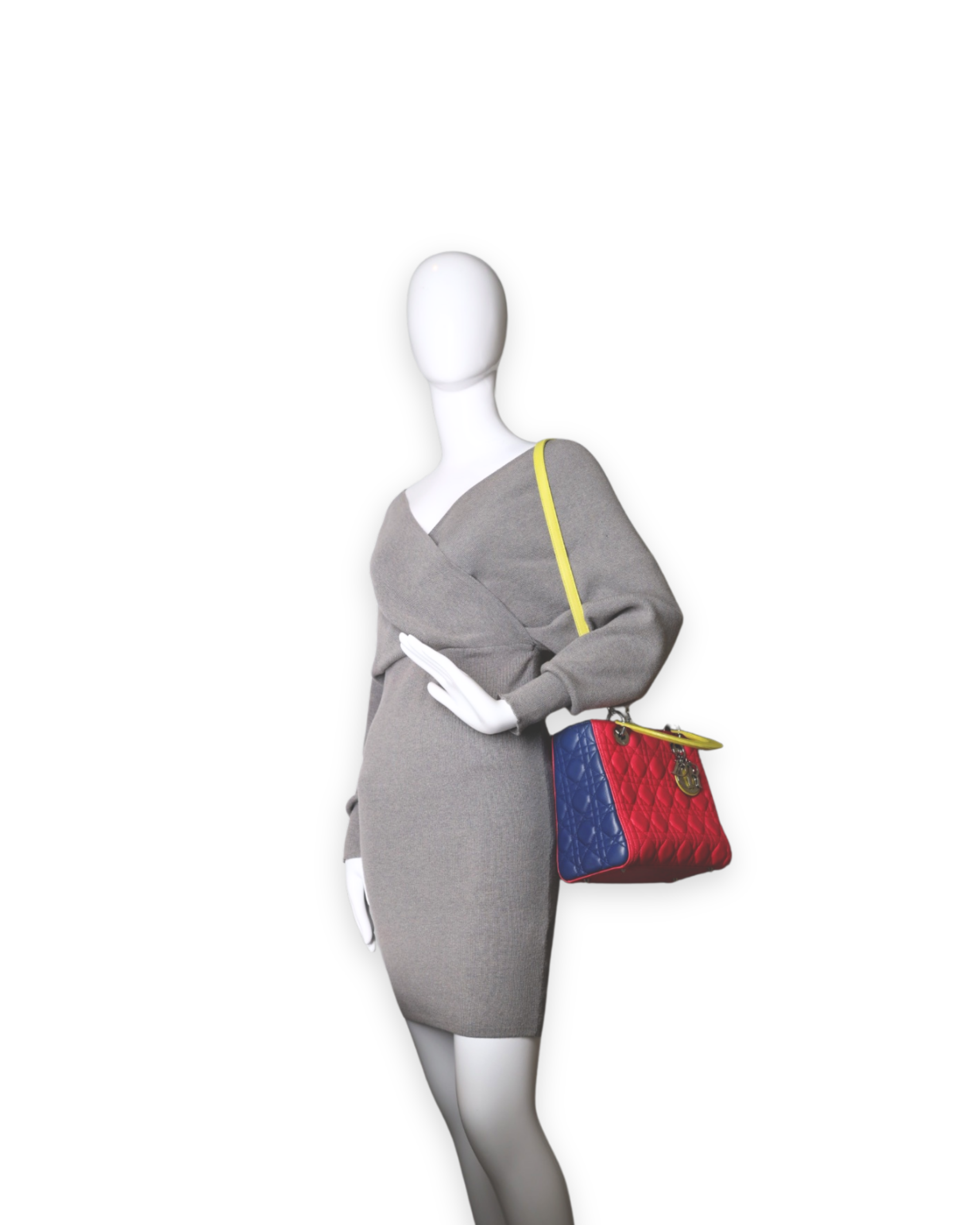 Dior - Lady Dior Medium Tricolor