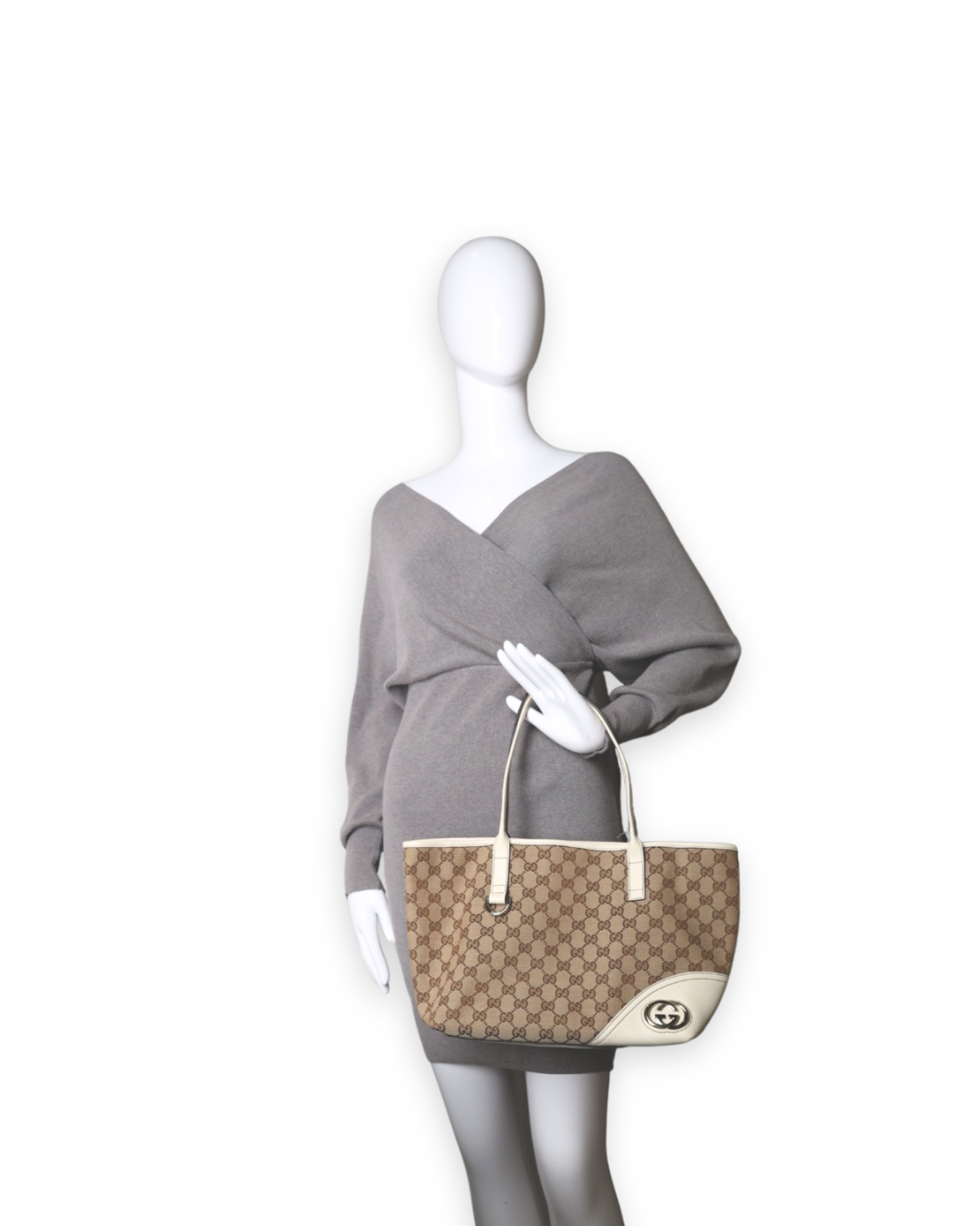 Gucci - GG Canvas New Britt Tote