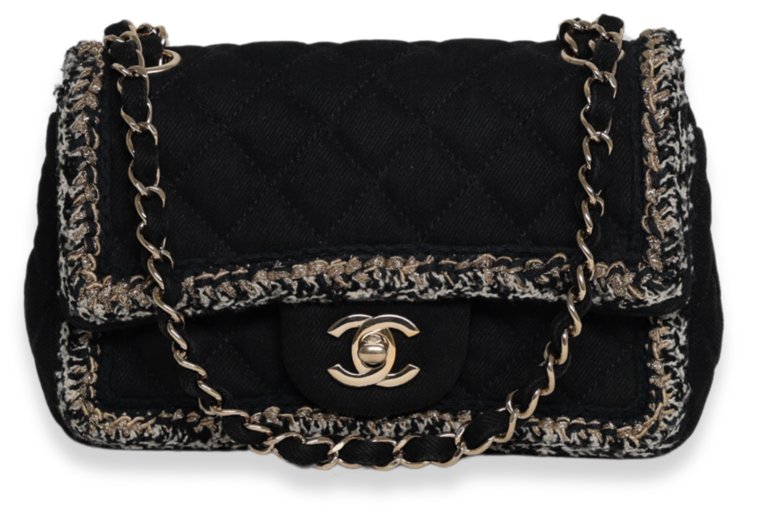 Chanel - Denim Braid Classic Flap Bag (Pre-Owned)