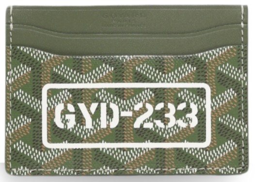 Goyard - Saint Sulpice Khaki Green Card Wallet (Pre-Owned)