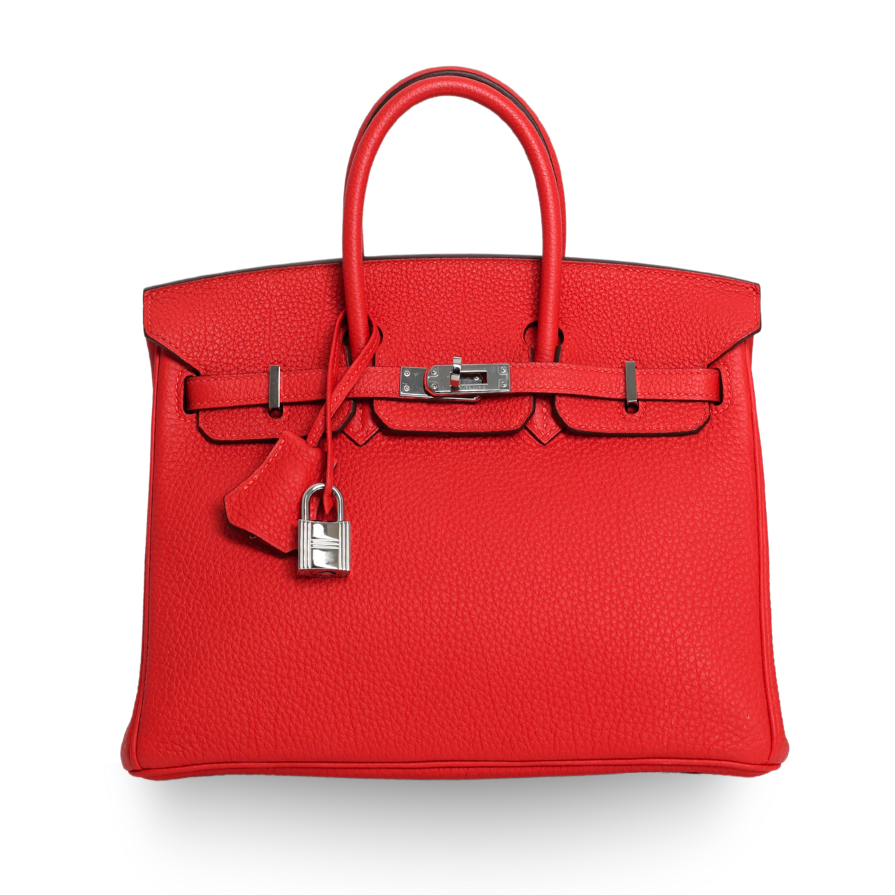 Hermes - Birkin 25 Togo Rouge Pivoine