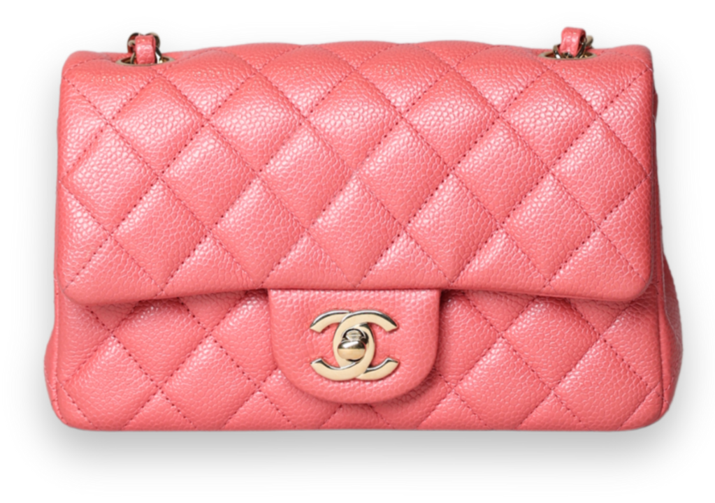 Chanel - Caviar Small Classic Flap Pink (Pre-Owned)