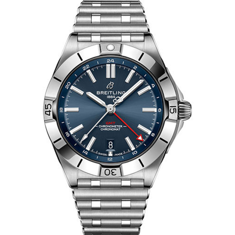 Breitling Chronomat GMT 40mm A32398101C1A1 Stainless Steel With Blue Dial Watch 2024