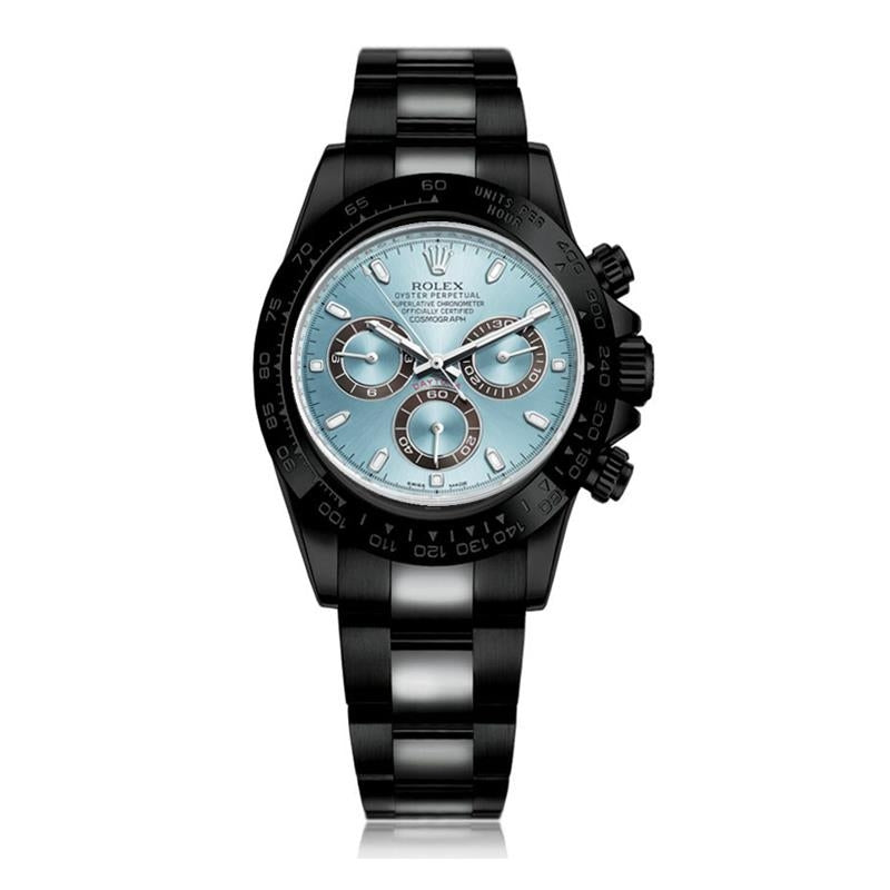 Rolex Oyster Perpetual Cosmograph Daytona Black PVD/DLC Coated Watch 116523