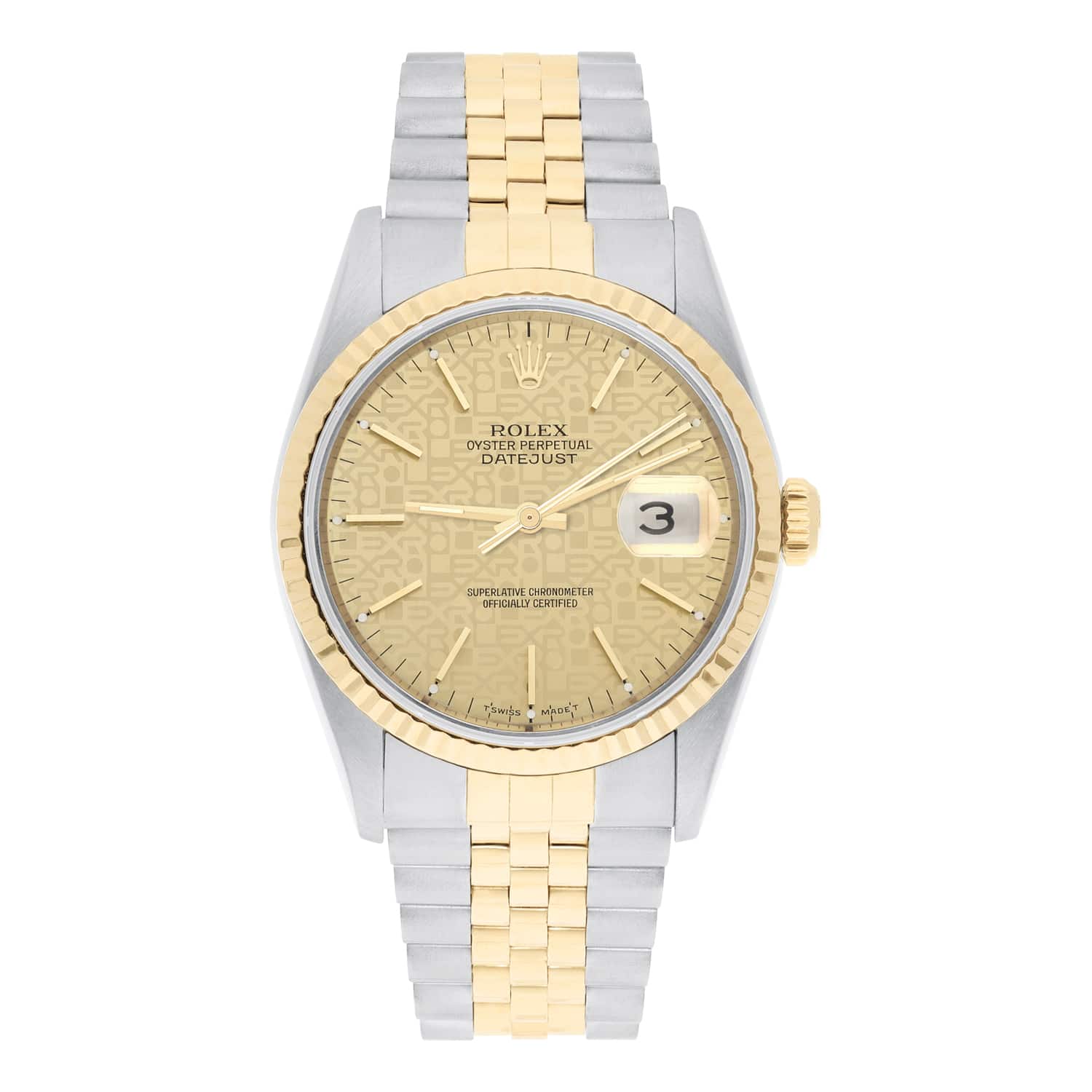 rolex-datejust-16233-champagne-jubilee-dial