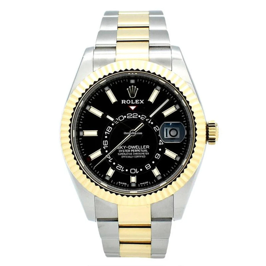 rolex-sky-dweller-326933-black-dial-two-tone