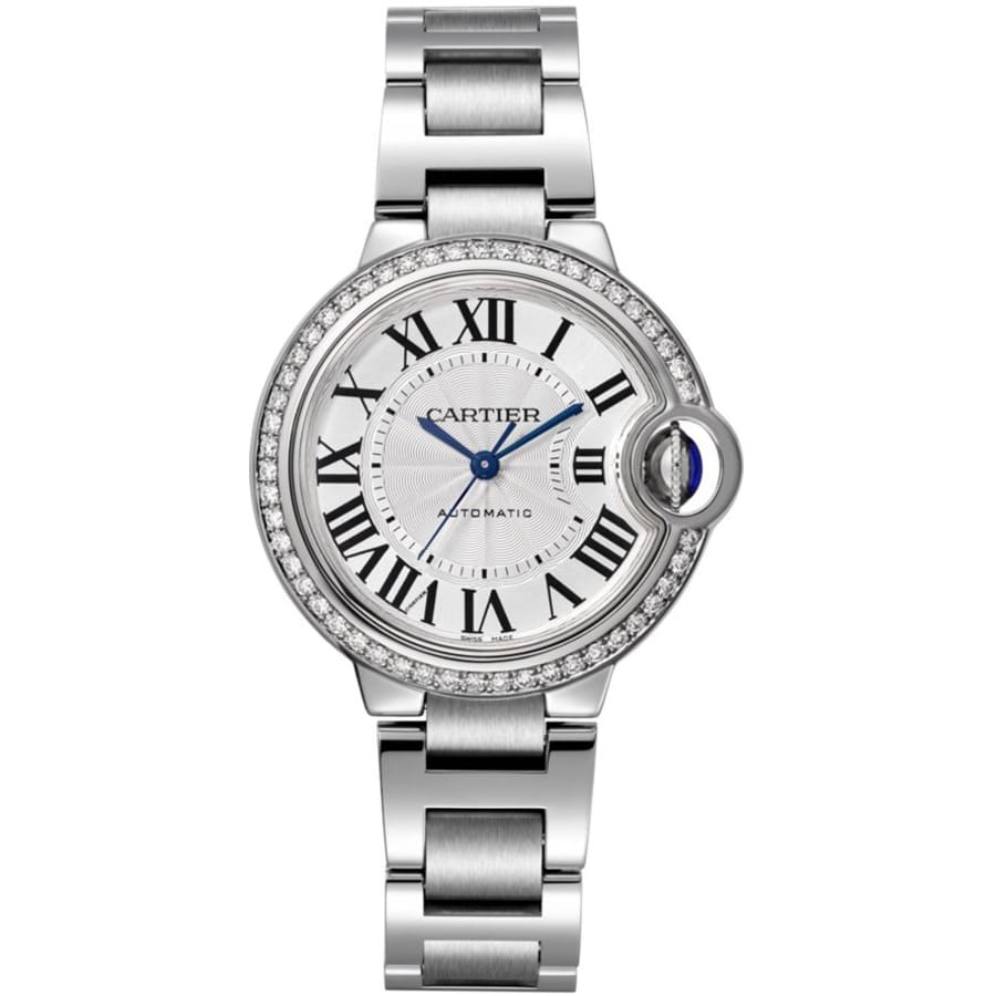 Cartier Ballon Bleu Silver W4BB0016 Stainless Steel Watch