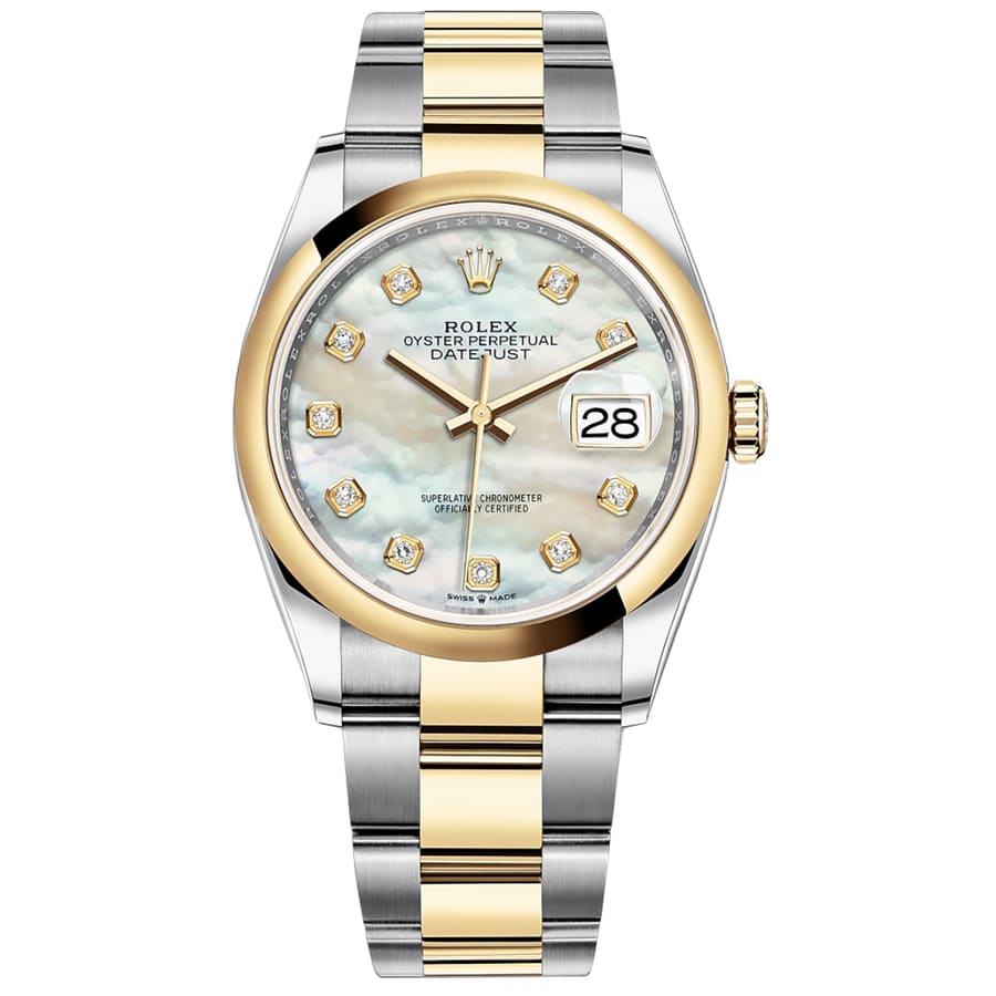 Rolex Datejust 126203 Stainless Steel With Yellow Gold Watch